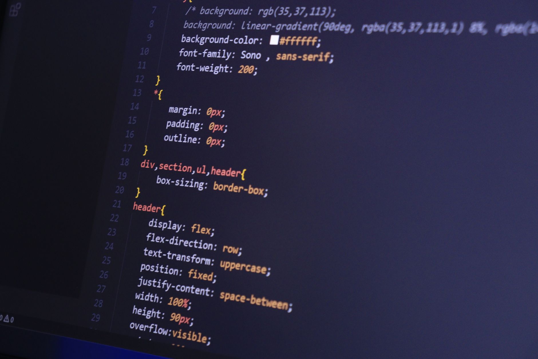 Clean front-end code for a modern, fast Next.js website