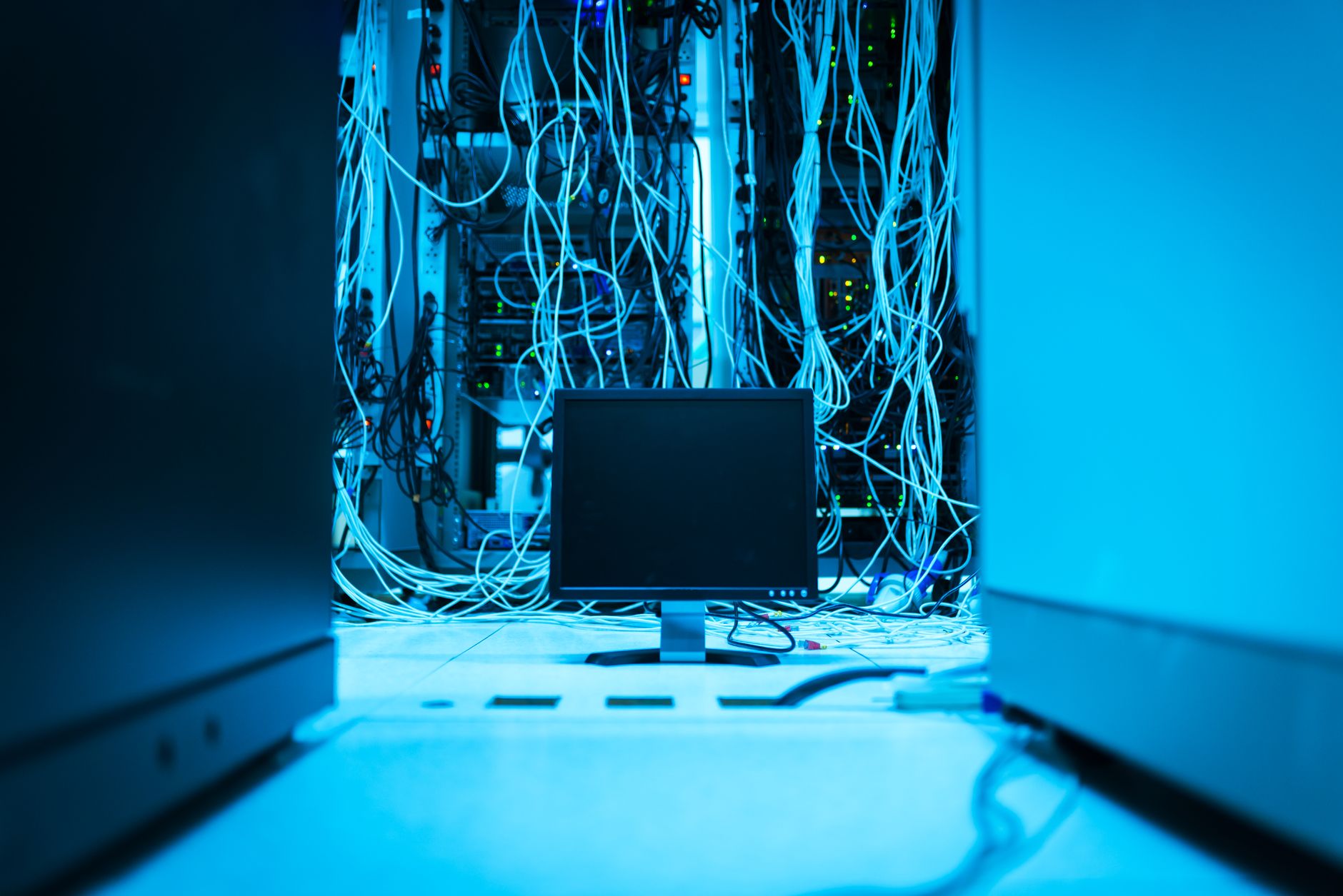 Servers in a data centre — moving a WordPress site between hosts
